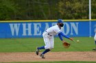 Baseball vs CGA  Wheaton College Baseball vs Coast Guard Academy during game one of the NEWMAC semi-finals playoffs. - (Photo by Keith Nordstrom) : Wheaton, baseball, NEWMAC